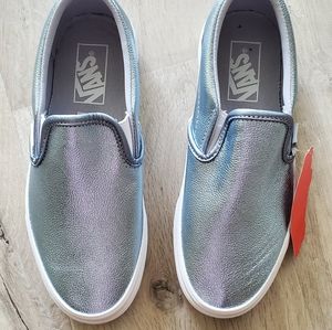 NWT Vans Metallic Sneakers